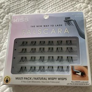 Kiss Falscara Multi Pack Natural Wispy Wisps- Brand New